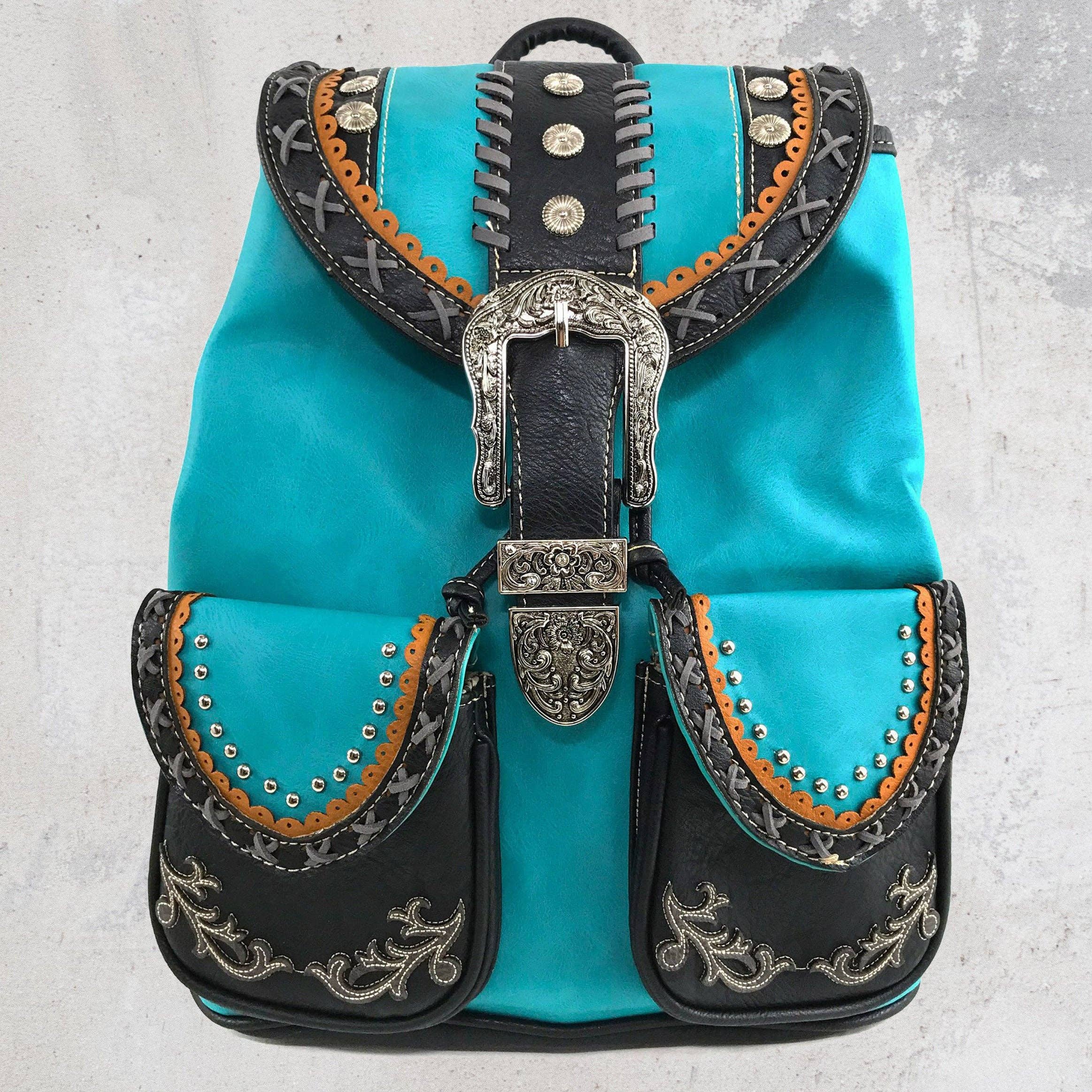 Lunar Deer - Wholesale Backpack – Women's - Western Leather Buckle Backpack0