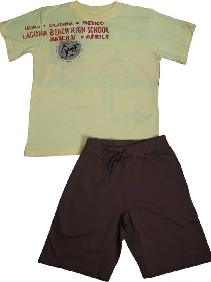 Eastern Off Price – Engroshandel Top- og shortssæt – til børn – Mish Mish småbørn & dreng bomuld kortærmet sæt14