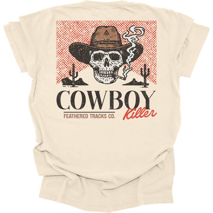 Asesino de vaqueros para venta al por mayor de Feathered Tracks Co.