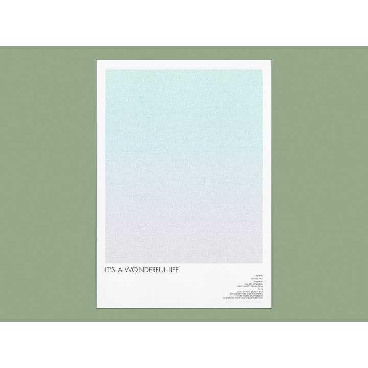 É Uma Vida Maravilhosa Roteiro Poster do Filme por atacado de Fade Out Prints