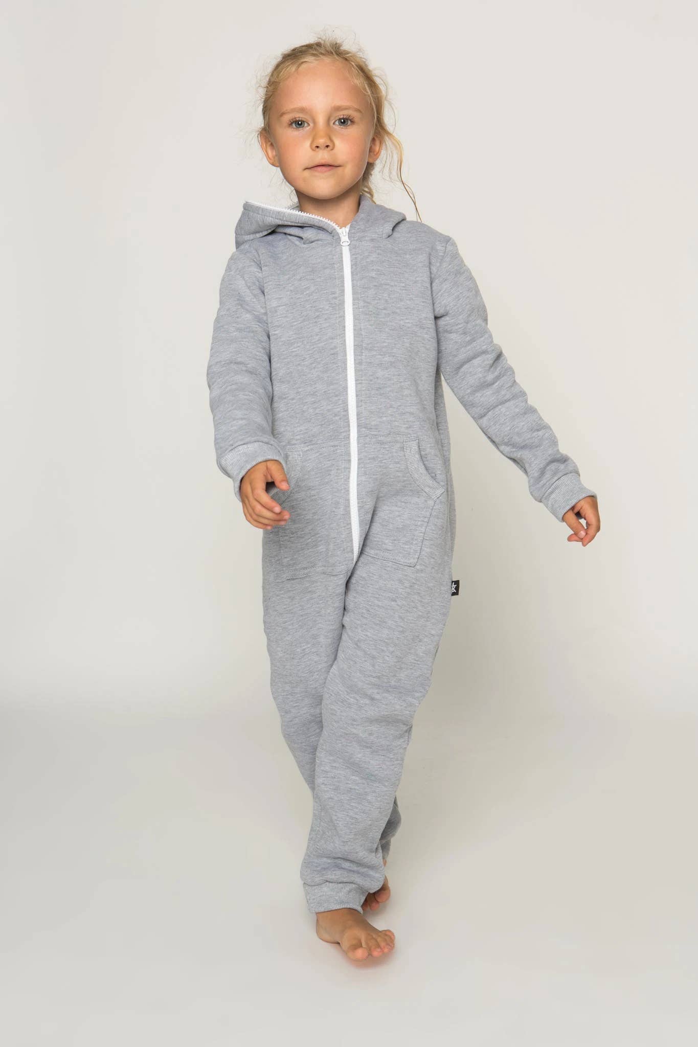 Sofa Killer - Vente Combinaison pyjama – enfant - Grenouillère unisexe pour enfants gris clair