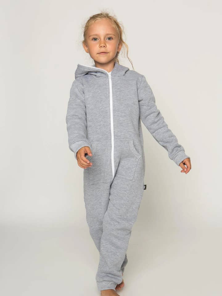 Sofa Killer - Vente Combinaison pyjama – enfant - Grenouillère unisexe pour enfants gris clair0