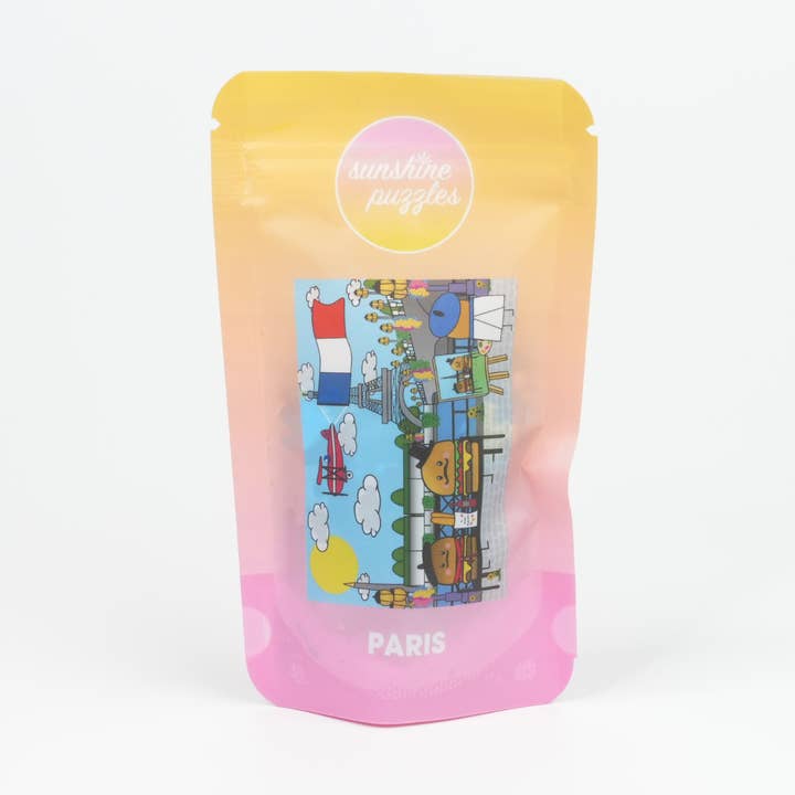 PARIS, 99-piece mini puzzle for wholesale by Sunshine Puzzles