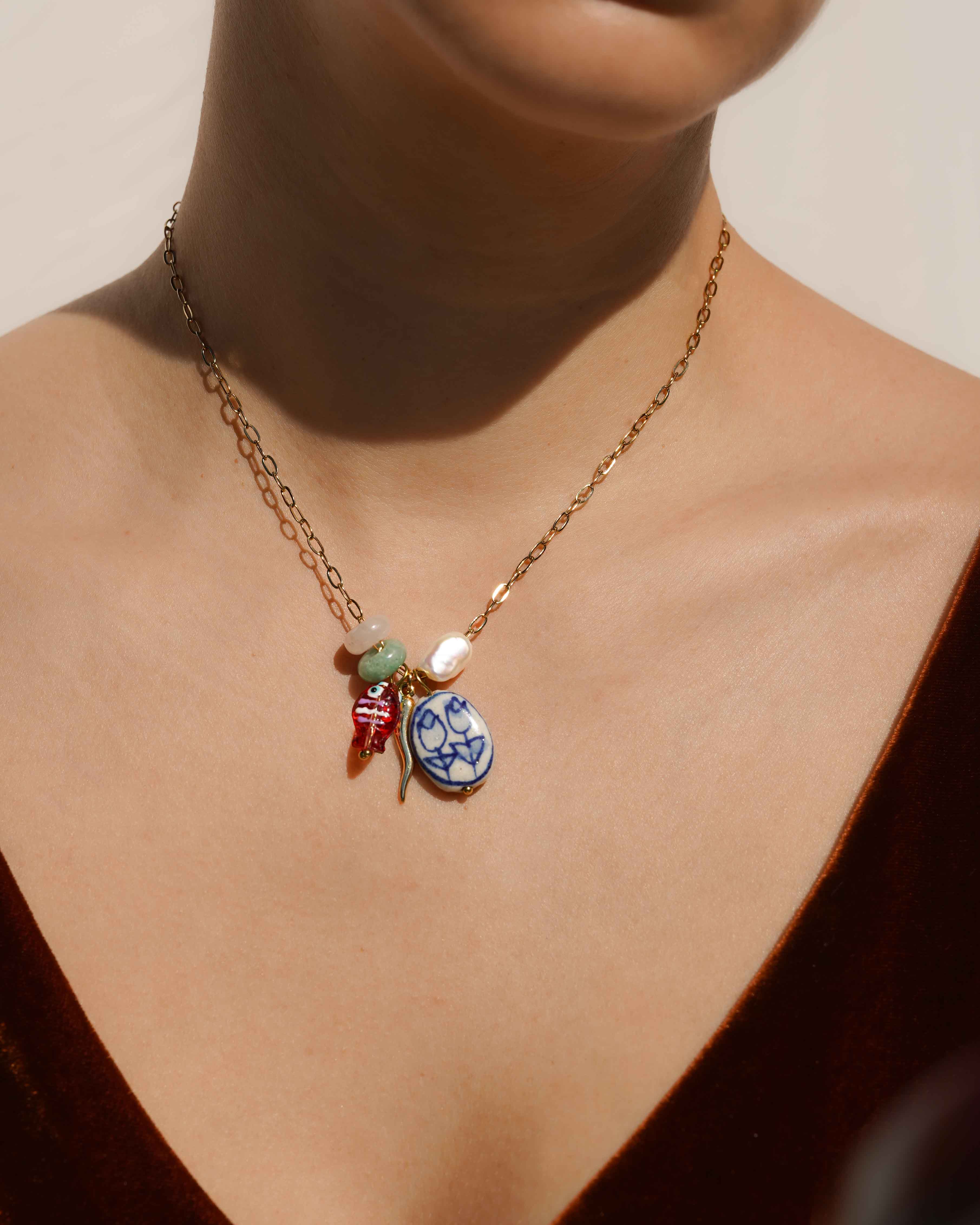 KOZAKH - Wholesale Pendant/Charm Necklace - Emerson Necklace1