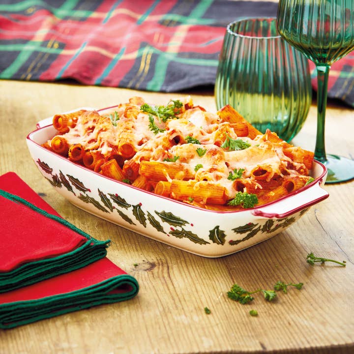 tag - Wholesale Baking Dish - Tis The Season Rectangle Baking DishStoneware Christmas1