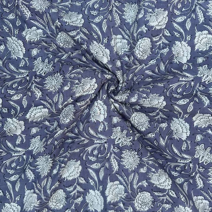 bhavnas boutique - Wholesale Fabric Paint - Floral Print Women Clothing Dressmaking Indian Cotton Fabric3