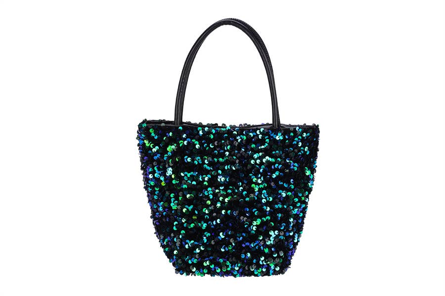 Nima Accessories Inc - Wholesale Top Handle Bag - Women's - Ladies Sequined Small Handbag5