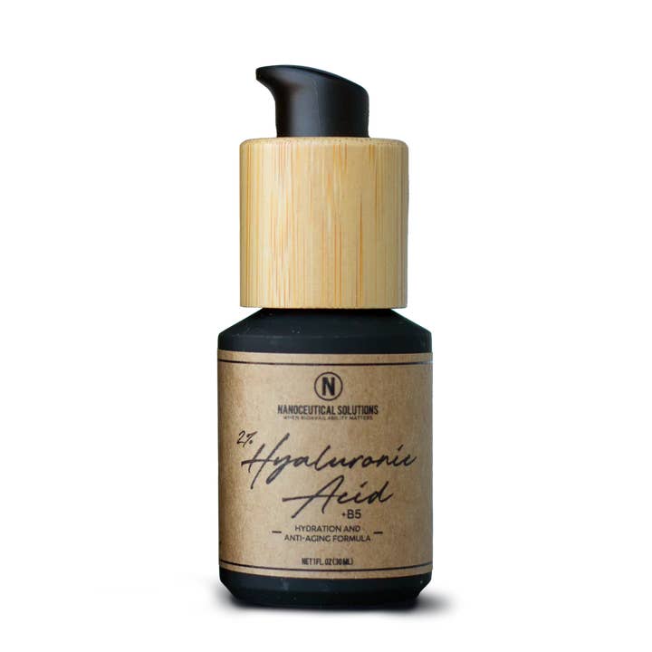 Nanoceutical Solutions - Wholesale Facial Serum/Concentrate - Nano Hyaluronic Acid 2% +B5