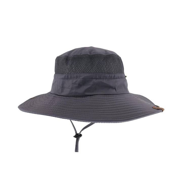 C.C Beanie - Wholesale Straw Hat - Women's - Wide Brim Adjustable C.C Sun Hat ST3917