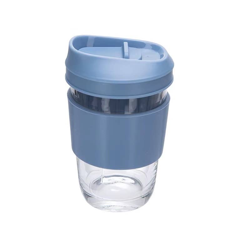 1 confezione (colori Mix & Match) Tazza da caffè con coperchi, tazze da viaggio in vetro per caffè in vendita all'ingrosso su Faire8