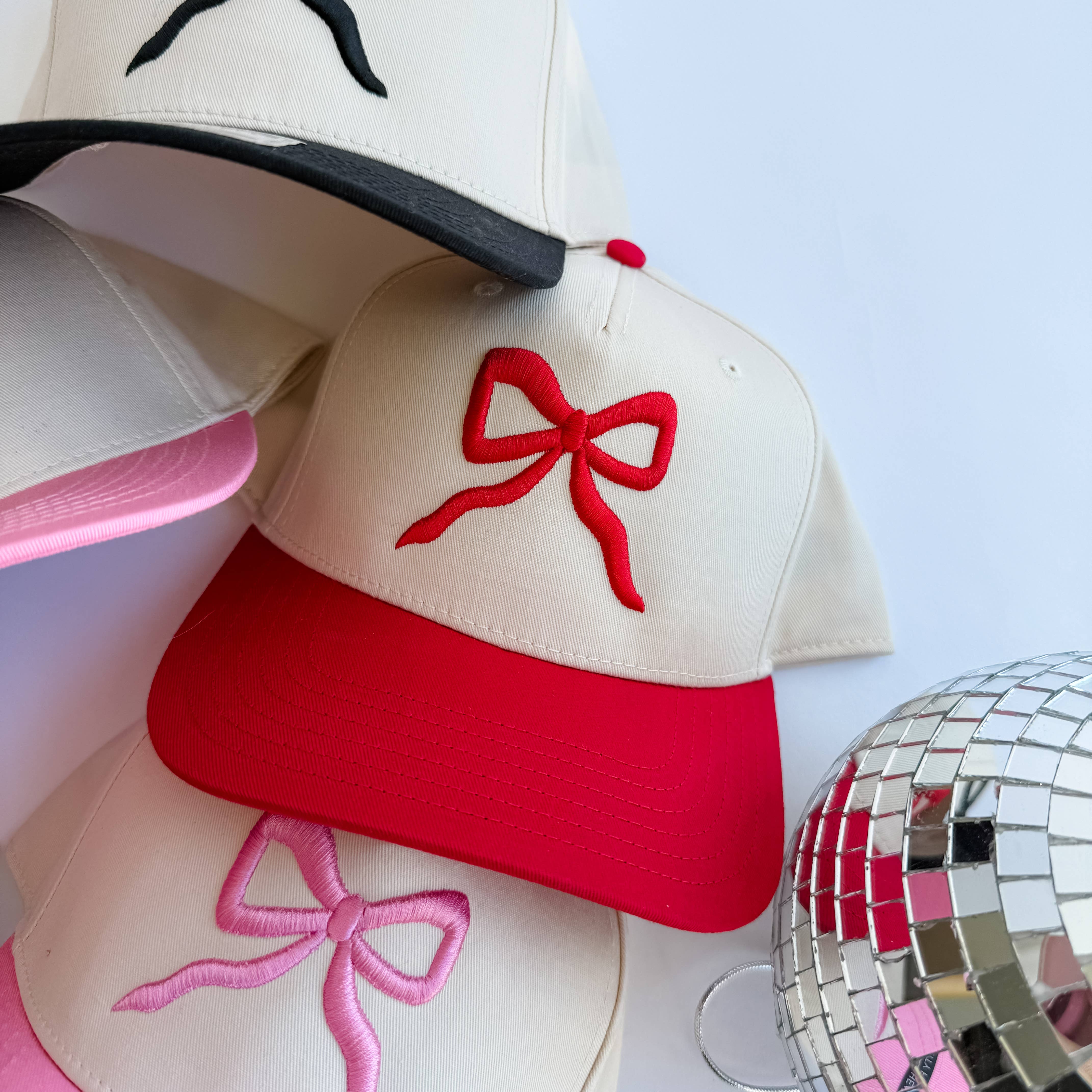 Coco & Rho - Wholesale Trucker Hat - Women's - Puff Bow- Trucker Hat0