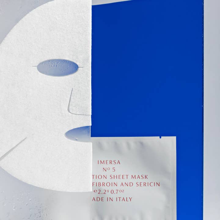 IMERSA C/O Leonardino SRL - Wholesale Skincare Face Mask - N.5 FACE MASK WITH FIBROIN AND SILK SERICIN3
