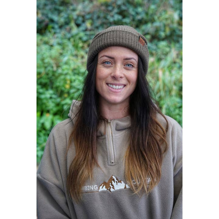 SHAMAN – Gorro - Mulher por atacado – Gorro de inverno Khaki Caminking para mulher3