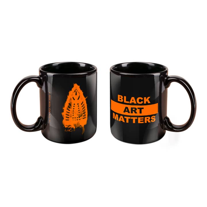 Black Art Matters Mug Noir 11 oz pour la vente par Popcorn Custom Products