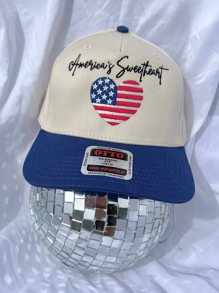 America's Sweetheart Trucker Hat for wholesale by Tipsy Rodeo