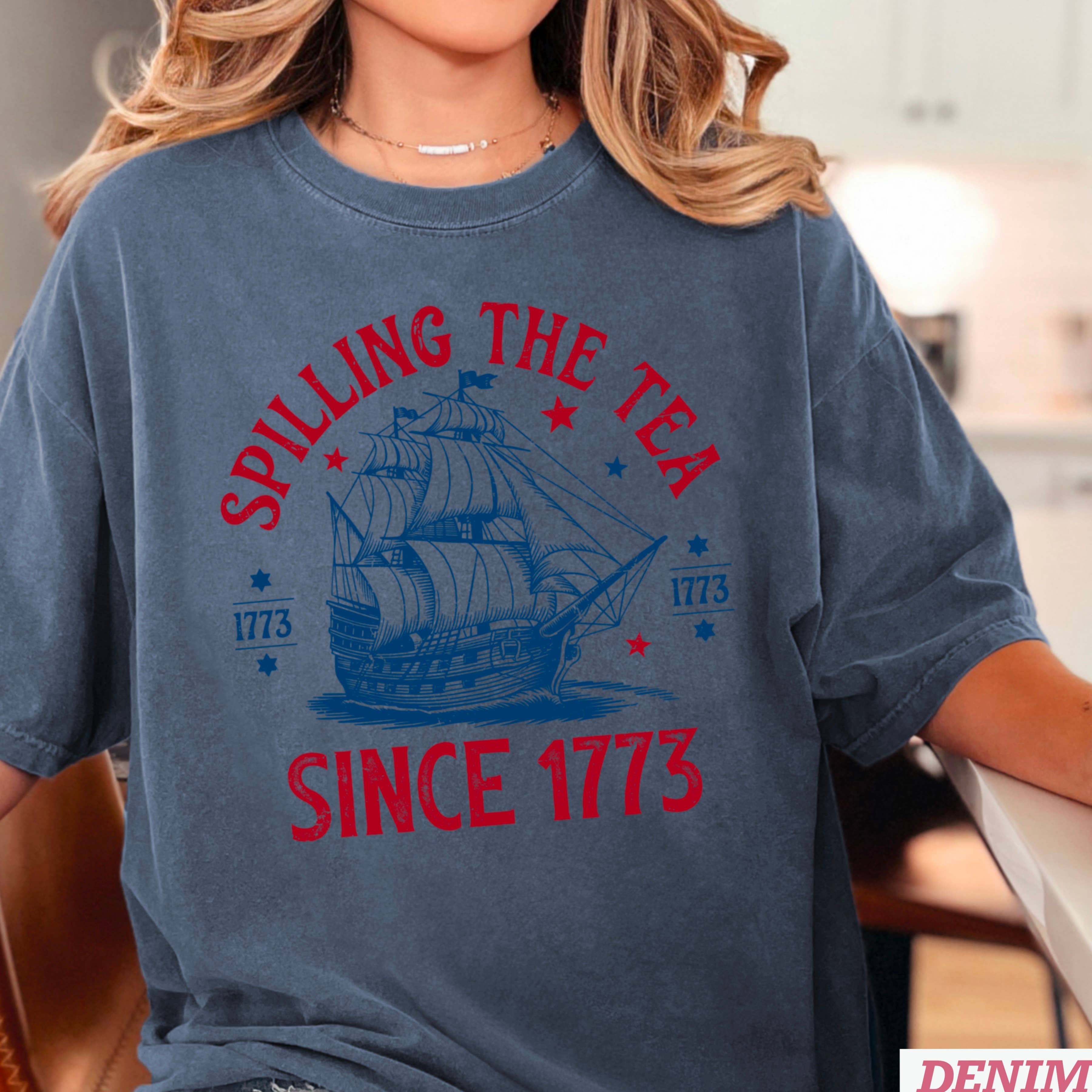 Shoppe SHC – wholesale T-shirt (graphic) – women's – July 4th Graphic Shirt | Patriotic Apparel | Comfort Colors10