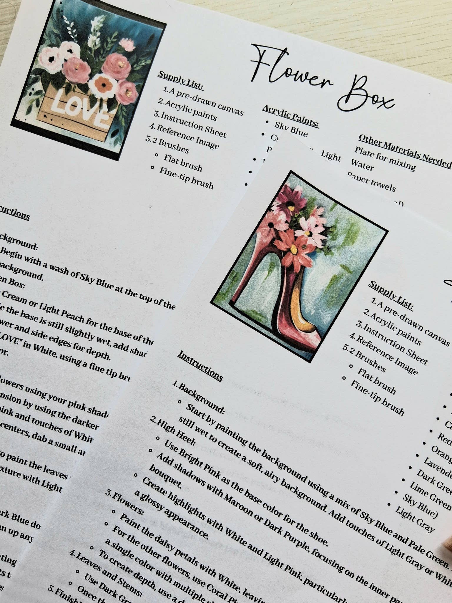 The Boozy Bookworm Gifts & Blind Date Books - Vente Kit de bricolage - Kit de peinture artistique DIY pour dames lecteurs3