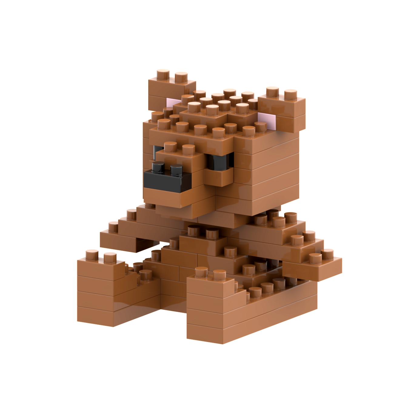 Brixies - Wholesale Build-a-Toy - Kids - BRIXIES teddy bear postcard2