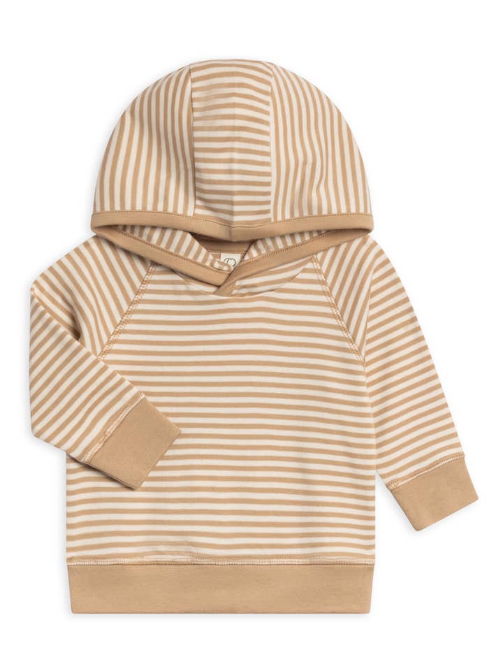 Madison Hooded Pullover - Stripe Collection for wholesale by Colored Organics