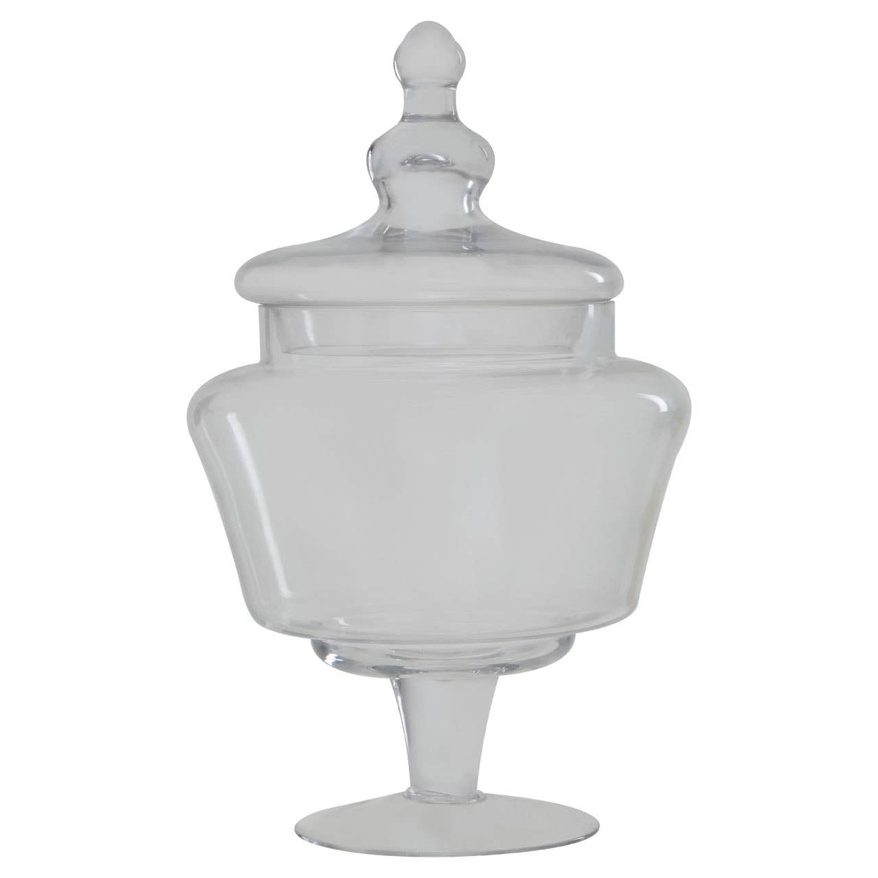 Interiors by Premier – wholesale Jar – Clear Glass Candy Storage Jar – 3100ml0