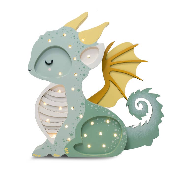 Little Lights Dragon Lamp for wholesale by Little Lights