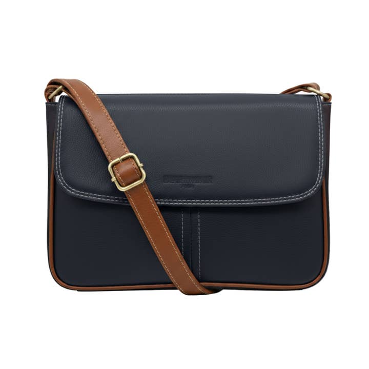 Zerimar Sac Bandoulière 100% Cuir Dimensions : 19X25X8 pour la vente par Zerimar 1942