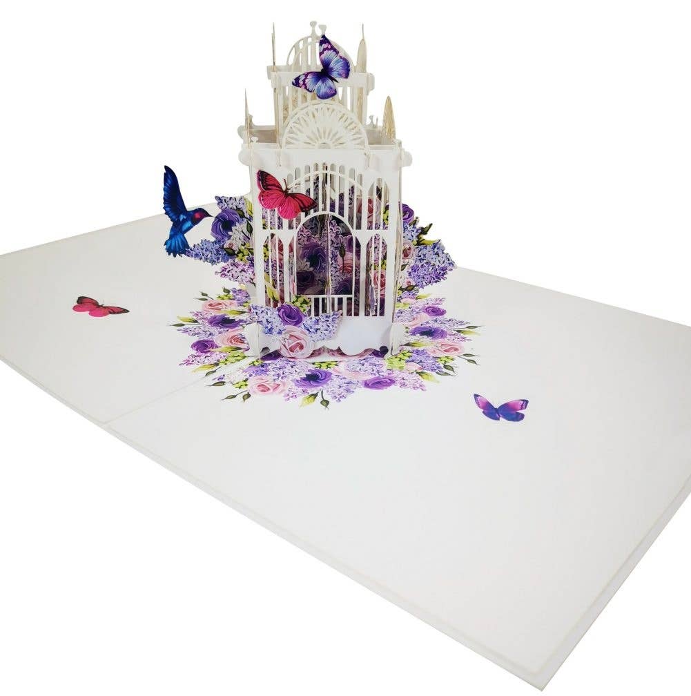 Wonder Paper Art - Wholesale Everyday Greeting Card - Butterflies 3D Card2