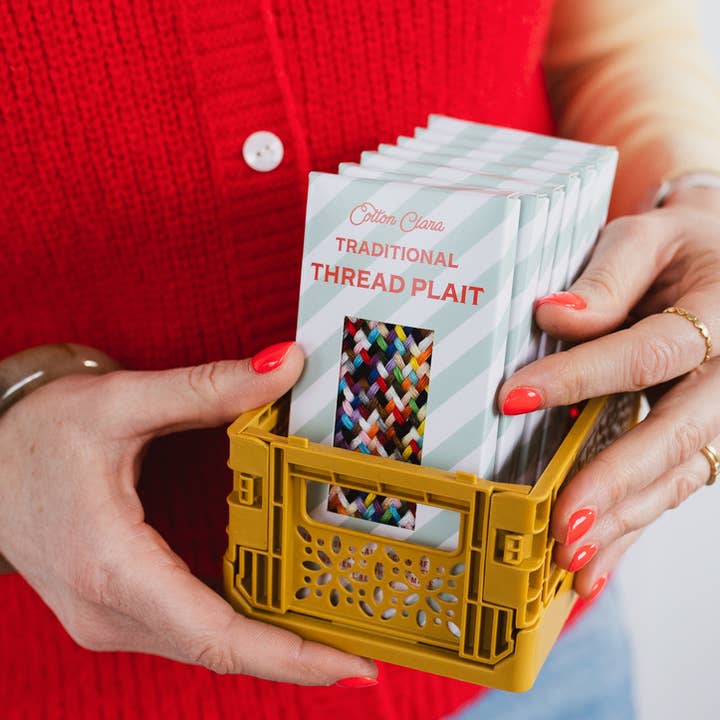 Traditional Thread Plait for Mending for wholesale by Cotton Clara Craft Kits & Supplies