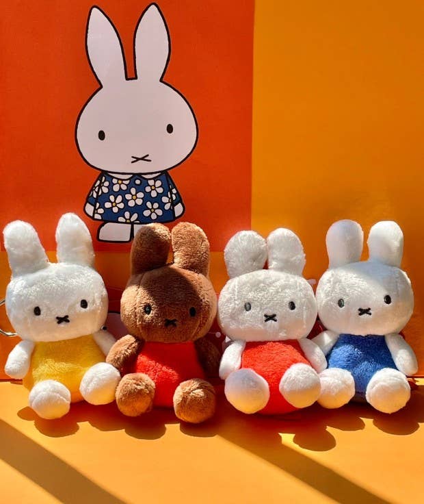 K-Wonderland - Vente Porte-clés – femme - Porte-clés porte-bonheur en peluche classique Miffy1