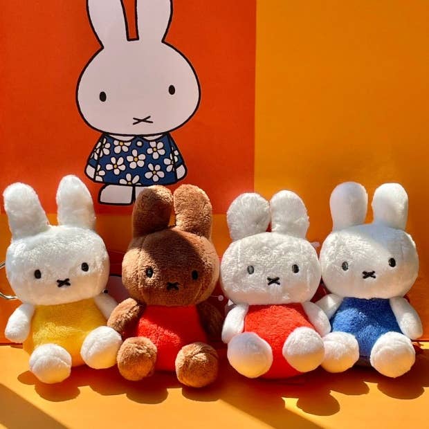 K-Wonderland - Wholesale Keychain – Women's - Miffy Classic Plush Stand Bag Charm Key Holder Gift13