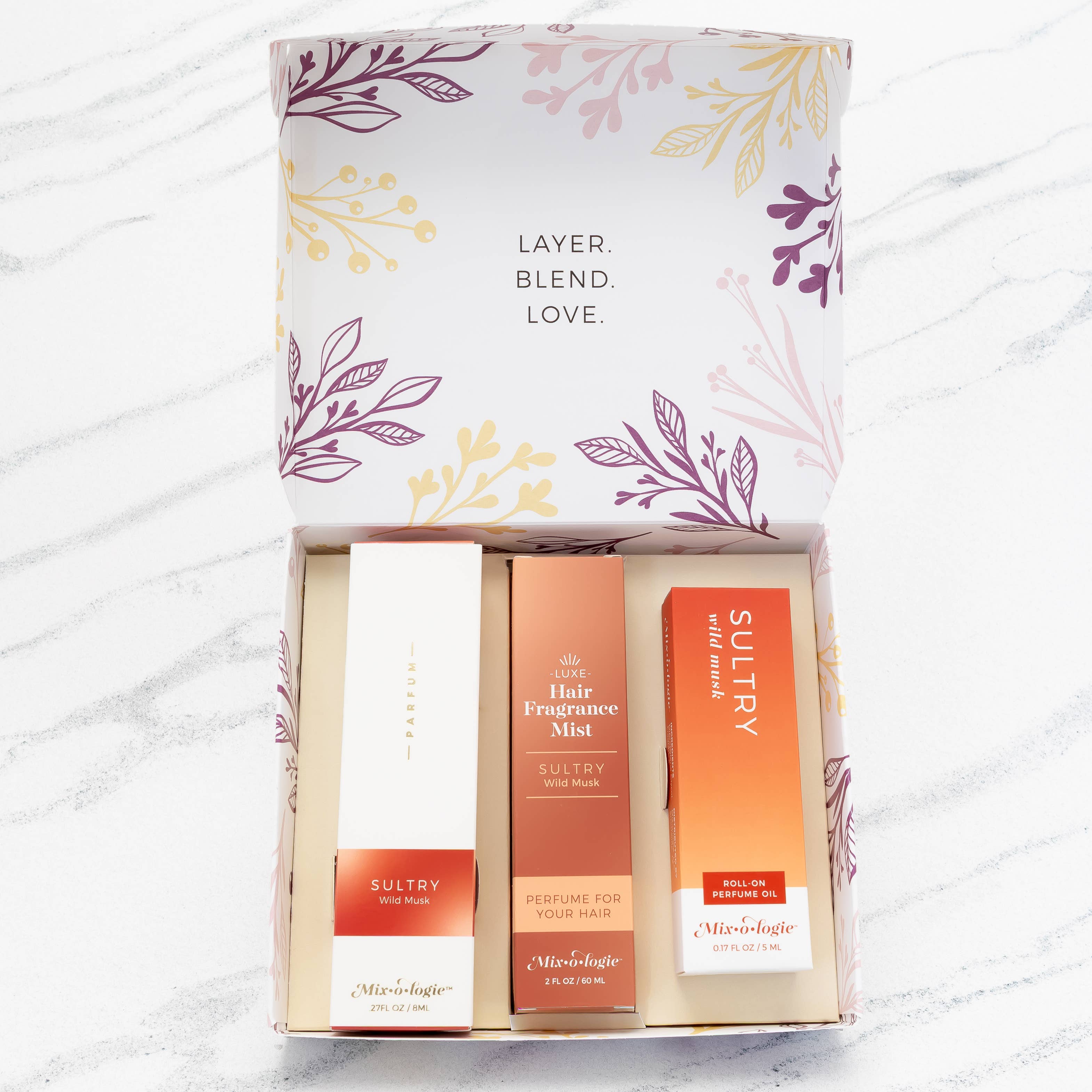 Mixologie - Vente Set de bain et corps - Coffret Cadeau Parfumé (choisissez le parfum)4