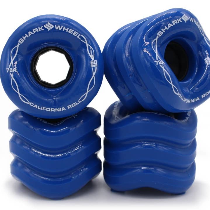 Shark Wheel - Wholesale Sporting accessories - Shark Wheel 60mm Skateboard Wheels (California Rolls)7