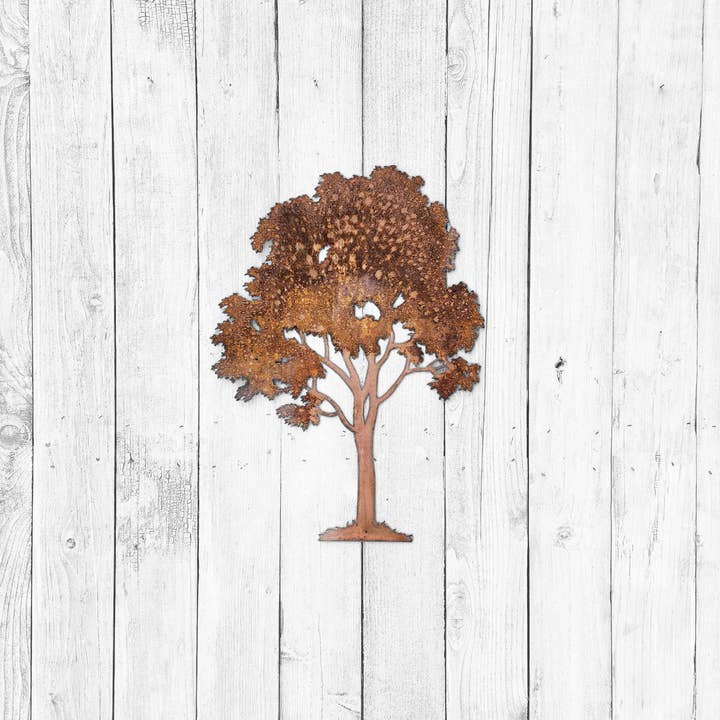 Décoration d'intérieur en érable en métal, cadeau moderne inspiré de la nature pour la vente par Rustic Metalz