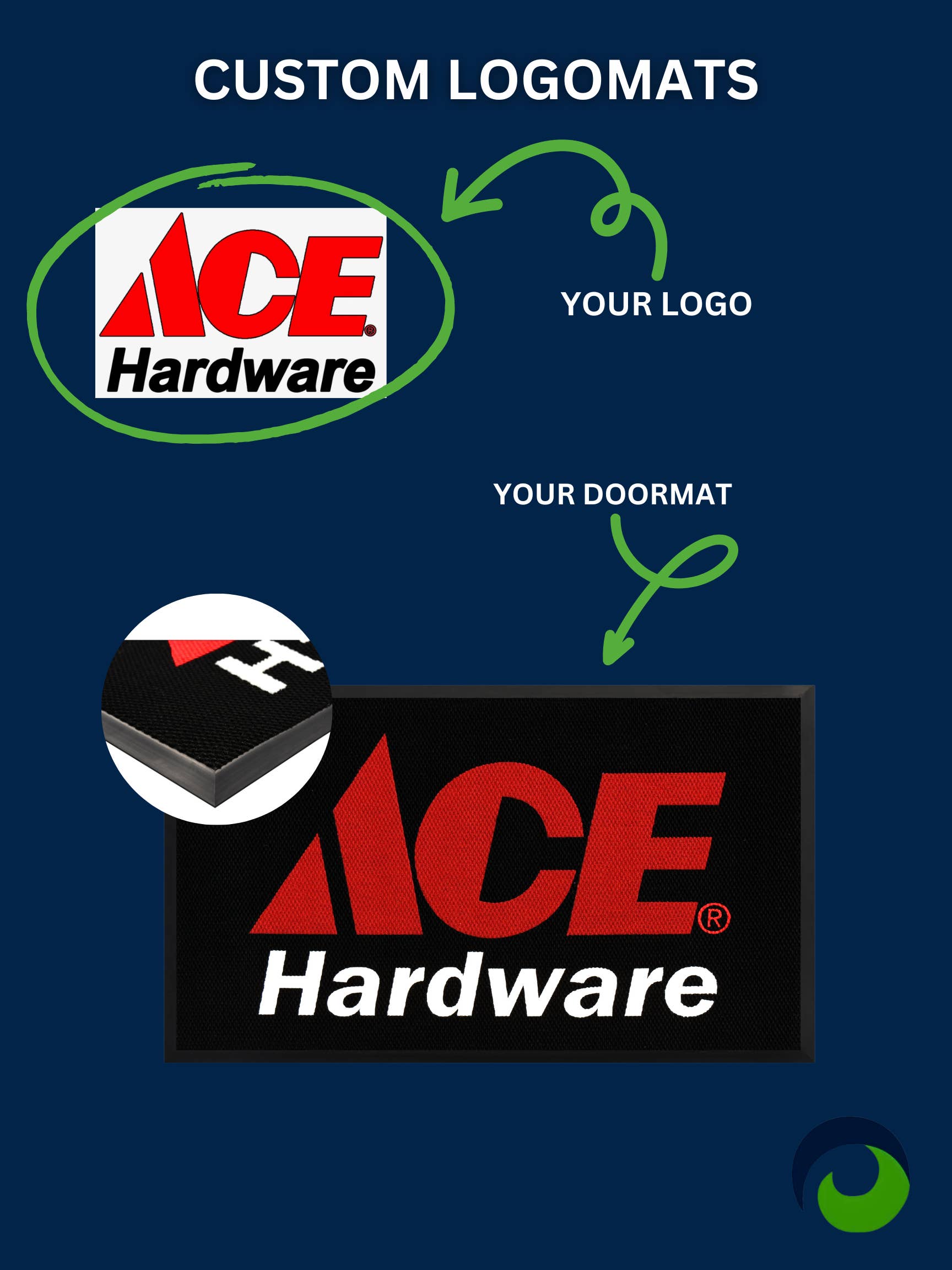 Calloway Mills - Wholesale Door Mat - Custom Logo Doormat