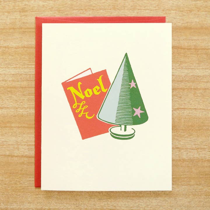 Noel Christmas Card for wholesale by INKLOSURES