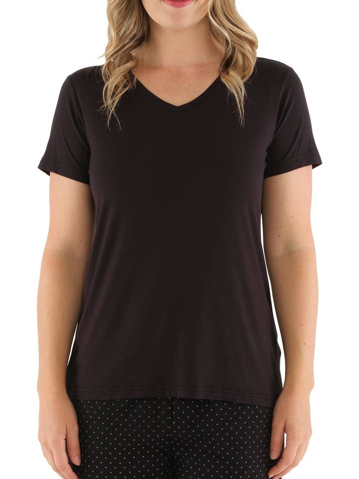 Women's Black Premium Bamboo V Neck Tee and other Purchase Wholesale rolling stones tongue shirt. Free Returns & Net 60 Terms on Faire trending on Faire.