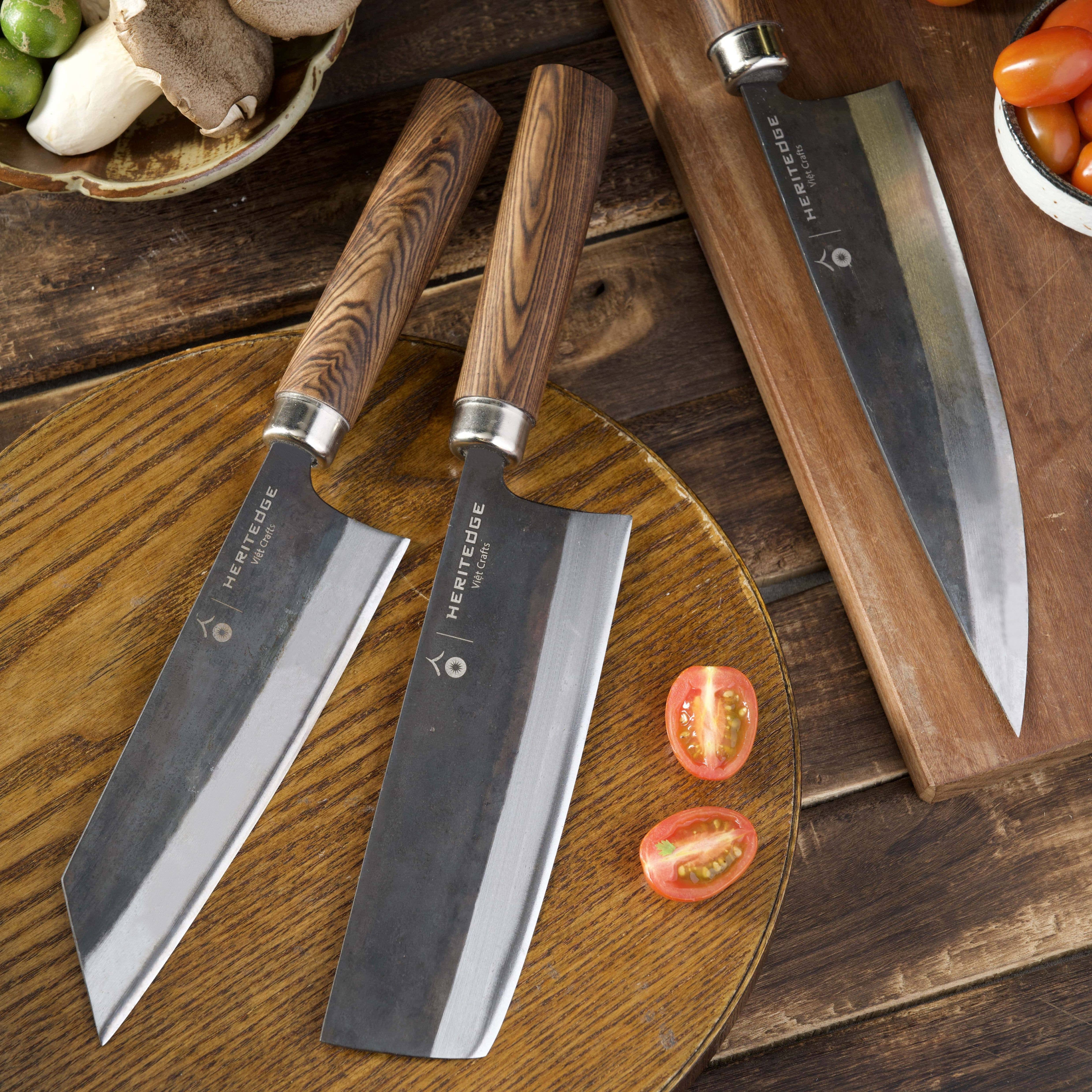 Heritedge Viet Crafts – Engroshandel Køkkenkniv – Håndlavet køkkenkniv Long Classic1