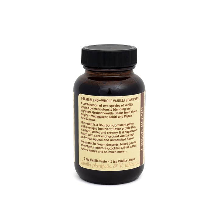 Tahitian Gold Co. - Wholesale Vanilla/fruit extract - 3-Bean Blend, Whole Vanilla Bean Paste 1X2