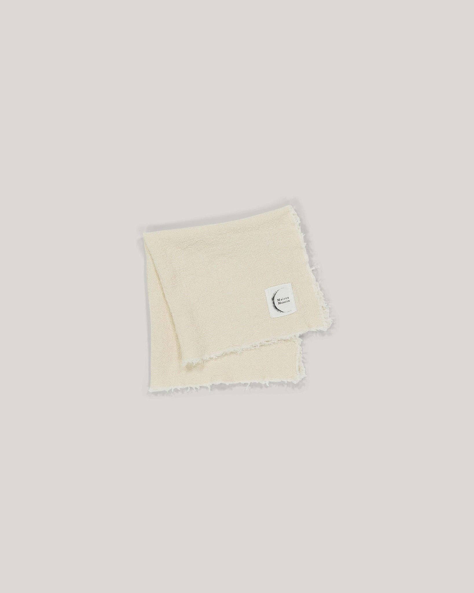 Maison Masarin - Wholesale Dinner & Cloth Napkin - French raw linen table napkin - spring summer collection0