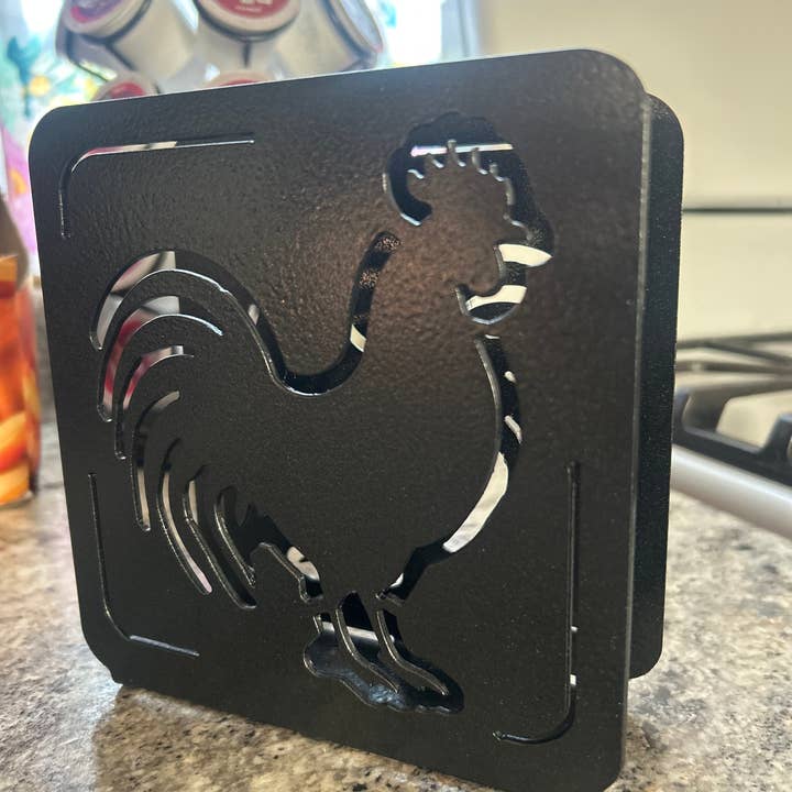 Alston Design Co - Wholesale Napkin Holder - Rooster Napkin Holder