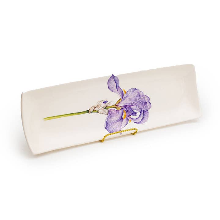 Flair Interiors - Wholesale Decorative Tray - Iris Rectangle Tray0