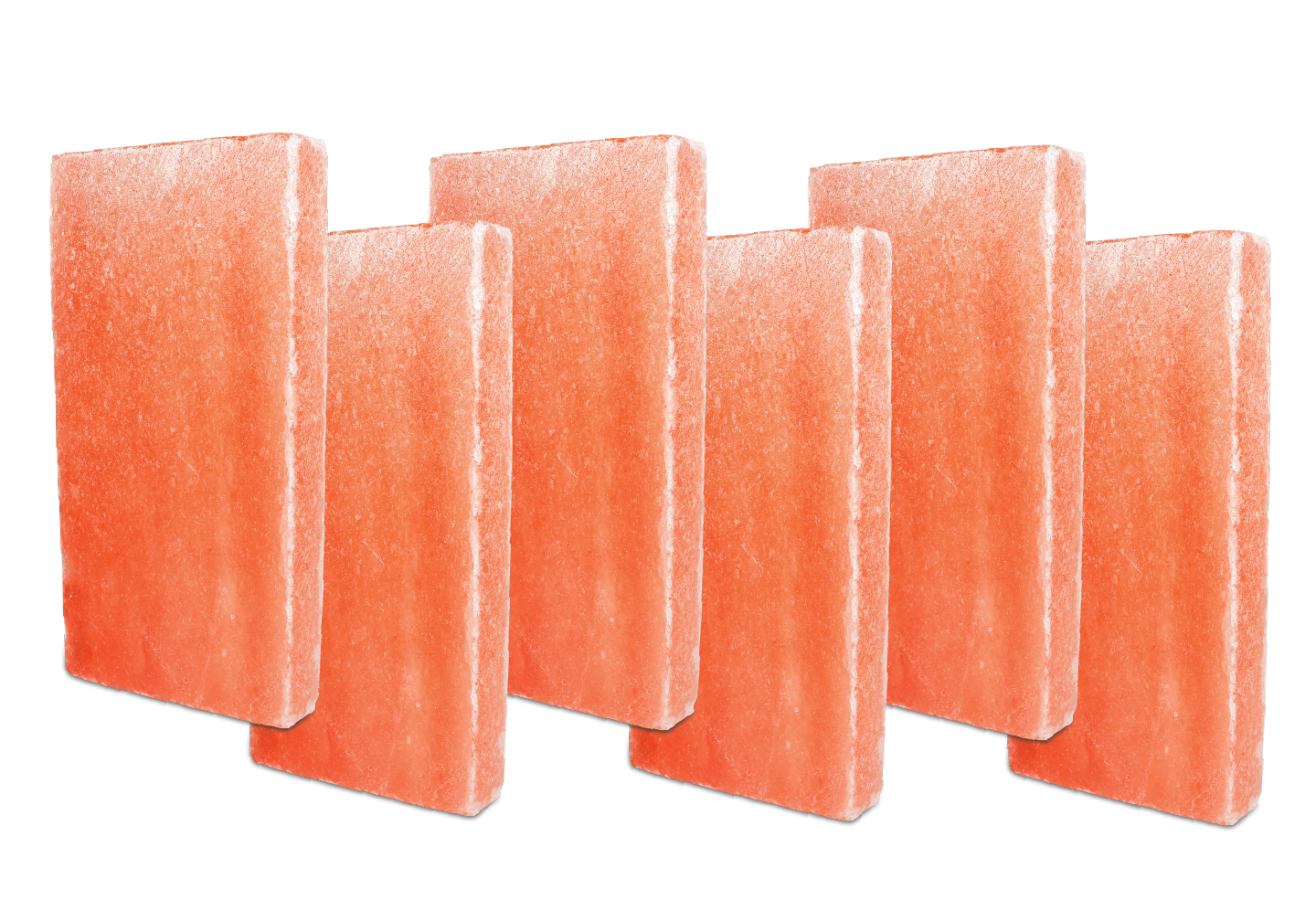 Himalayan Secrets - Wholesale Salt - Pink Himalayan Salt Tile 8 x 4 x 1 (6-Pack)0