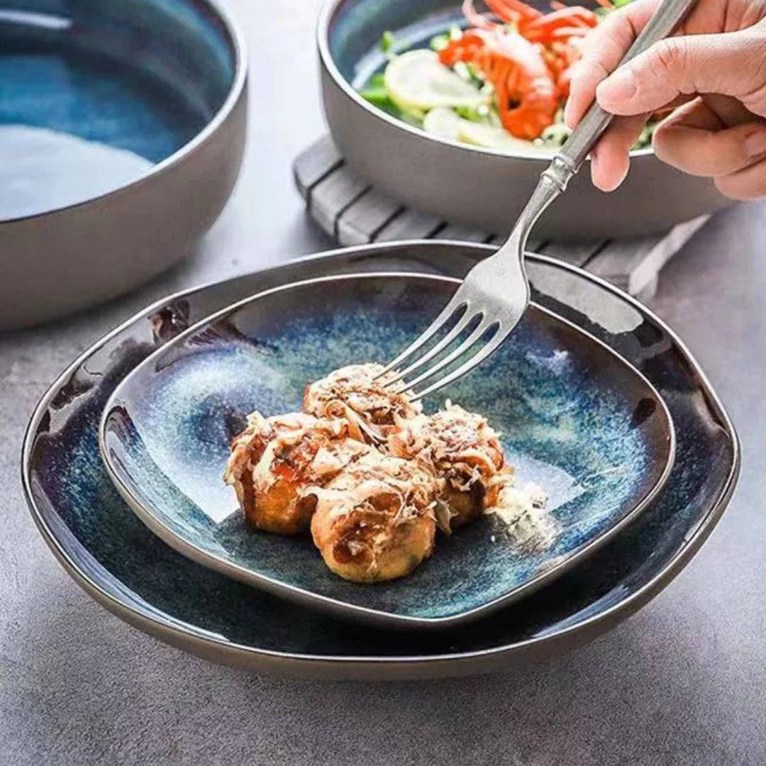 BRECK + FOX - Vente Service à vaisselle - Service de vaisselle 11 pièces Ocean Breeze6