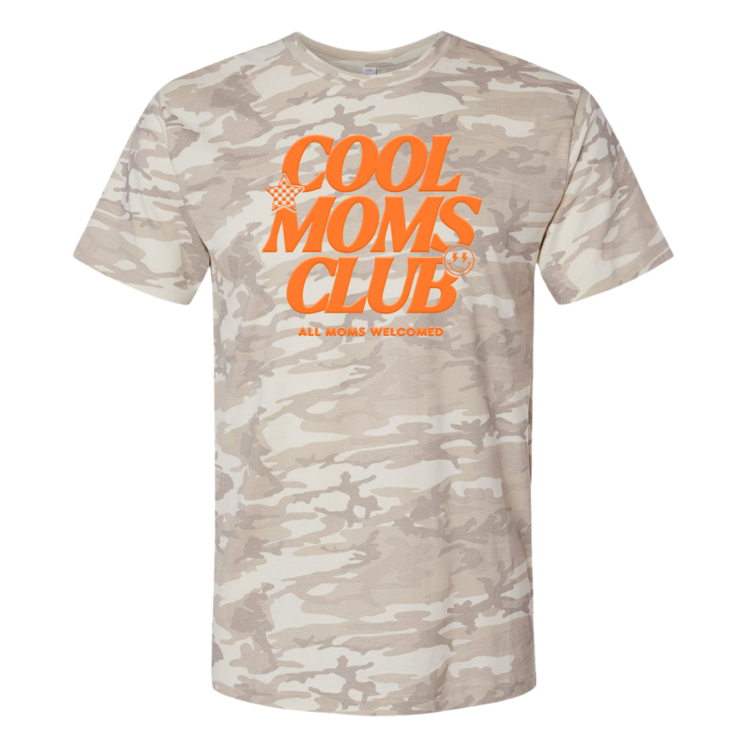 United Monograms - Wholesale Screen Printed T-Shirt - Women's - PUFF 'All Mom's Welcome' Realtree Camo/Leopard T-Shirt2