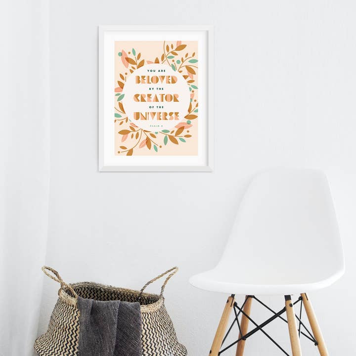 Providential Co. - Wholesale Art Print - Print: Beloved (Psalm 8), 11x141