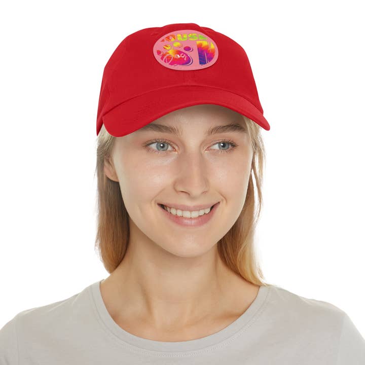 RC'nSONS - Wholesale Baseball Cap - Women's - Hat with Leather Patch (Round)11