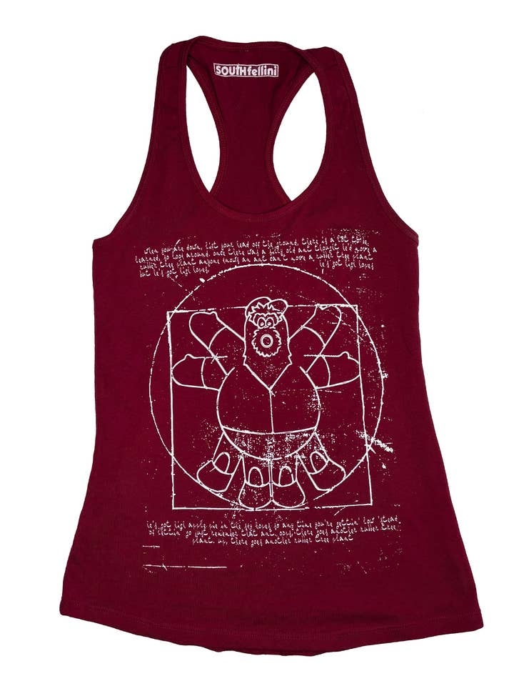 Camiseta sin mangas para mujer Vitruvian Phan para venta al por mayor de South Fellini