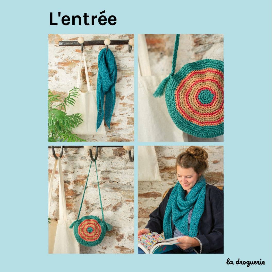 LA DROGUERIE – wholesale Bok - Vuxen – Gör-det-själv stickbok "Inomhusstickning"1