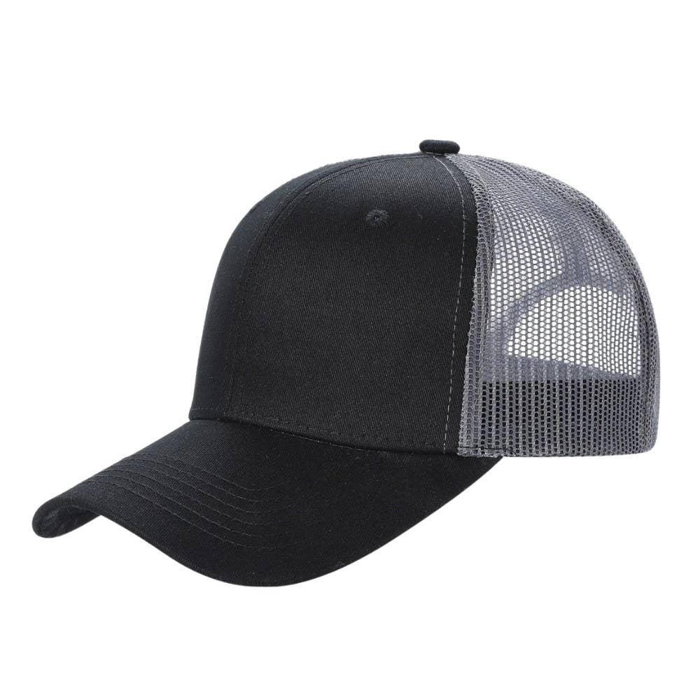 DOBBI – Großhandel Trucker-Cap – Unisex – Curve Trucker Mesh-Mütze mit 6 Paneelen1