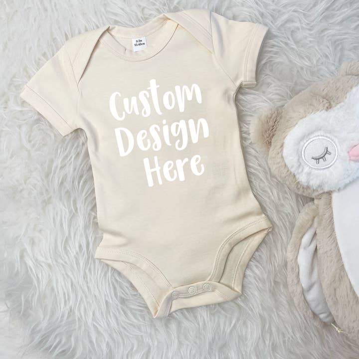 Lovetree Design – wholesale Bodysuit (non-footed) – Baby – Custom Text Babygrow12
